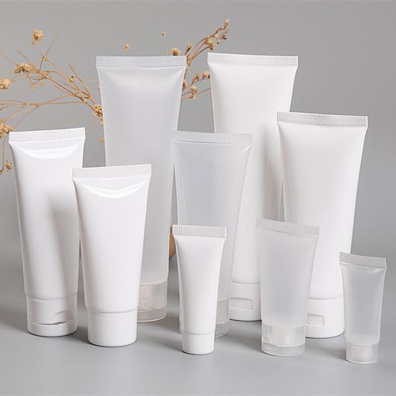 Cosmetics Travel Bottles Facial Cleanser Emulsion Flip Cap Bottle Scrub Light Oil Squeeze Bottle Hand Cream Hose Empty Bottle - Image 3